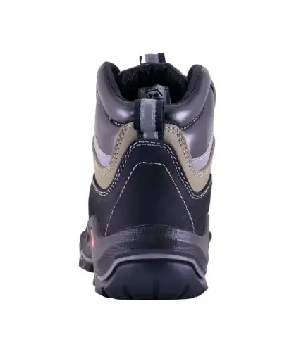 Botas de trekking V-Flex beige y negro - miniatura 2