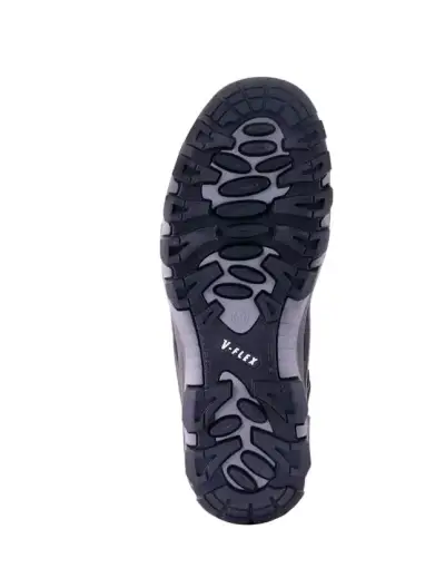 Botas de trekking V-Flex beige y negro - miniatura 3