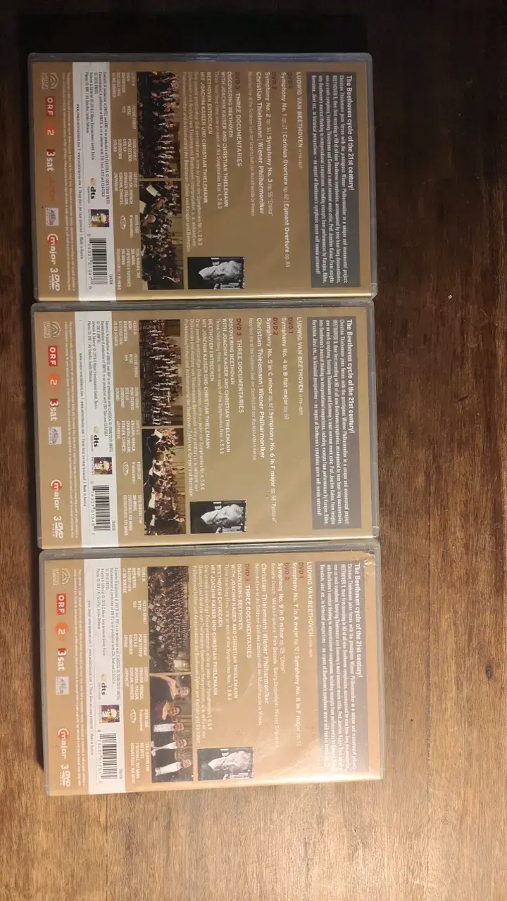 Colección de DVDs Beethoven Sinfonías 1-9 - 2