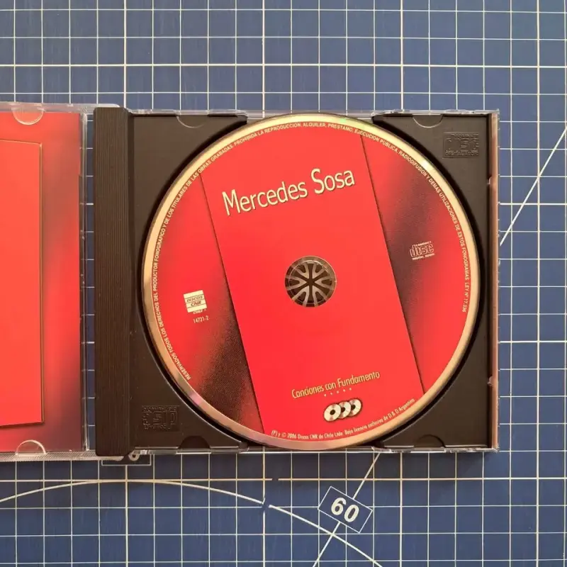 CD Mercedes Sosa - Canciones con Fundamento - 2