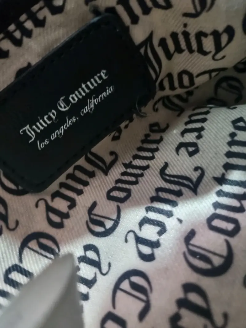 Bolso Juicy Couture negro con logo brillante - 2