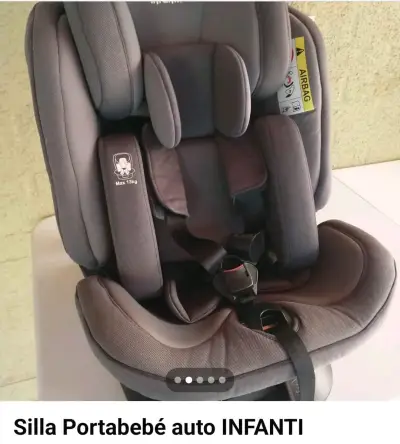Silla de auto para bebé Infanti gris - miniatura 1