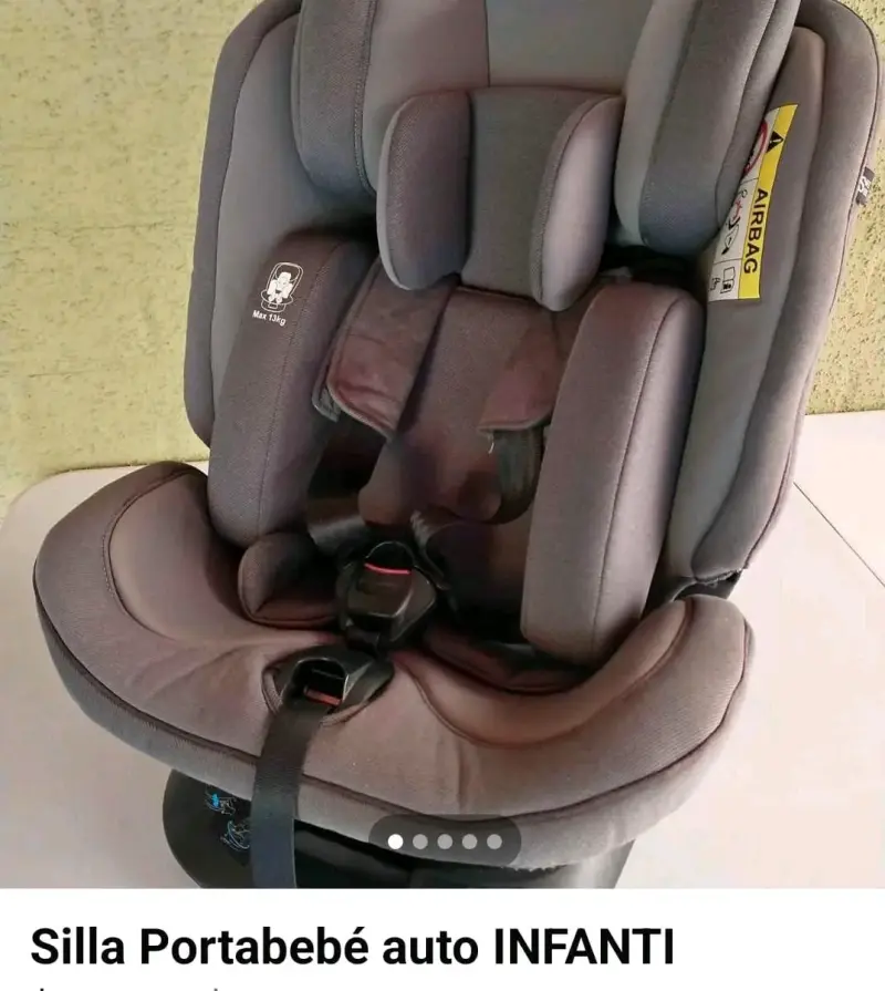 Silla de auto para bebé Infanti gris - 3