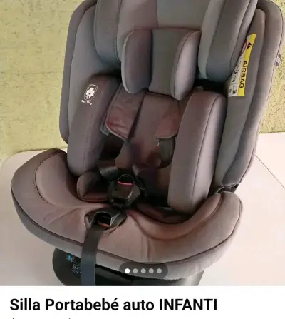 Silla de auto para bebé Infanti gris - miniatura 3