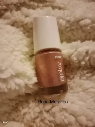 Esmalte de uñas Cyzone rosa metálico - miniatura 1