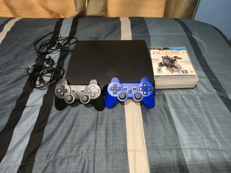Consola PlayStation 3 Slim negra - 6