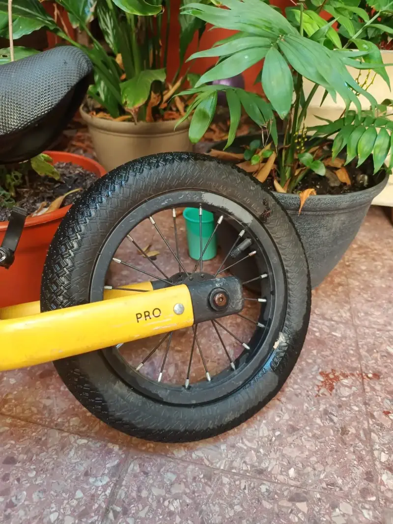 Bicicleta sin pedales Roda amarilla para niños - 3