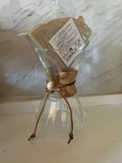 Cafetera de vidrio con filtro y jarra 360ml - miniatura 3