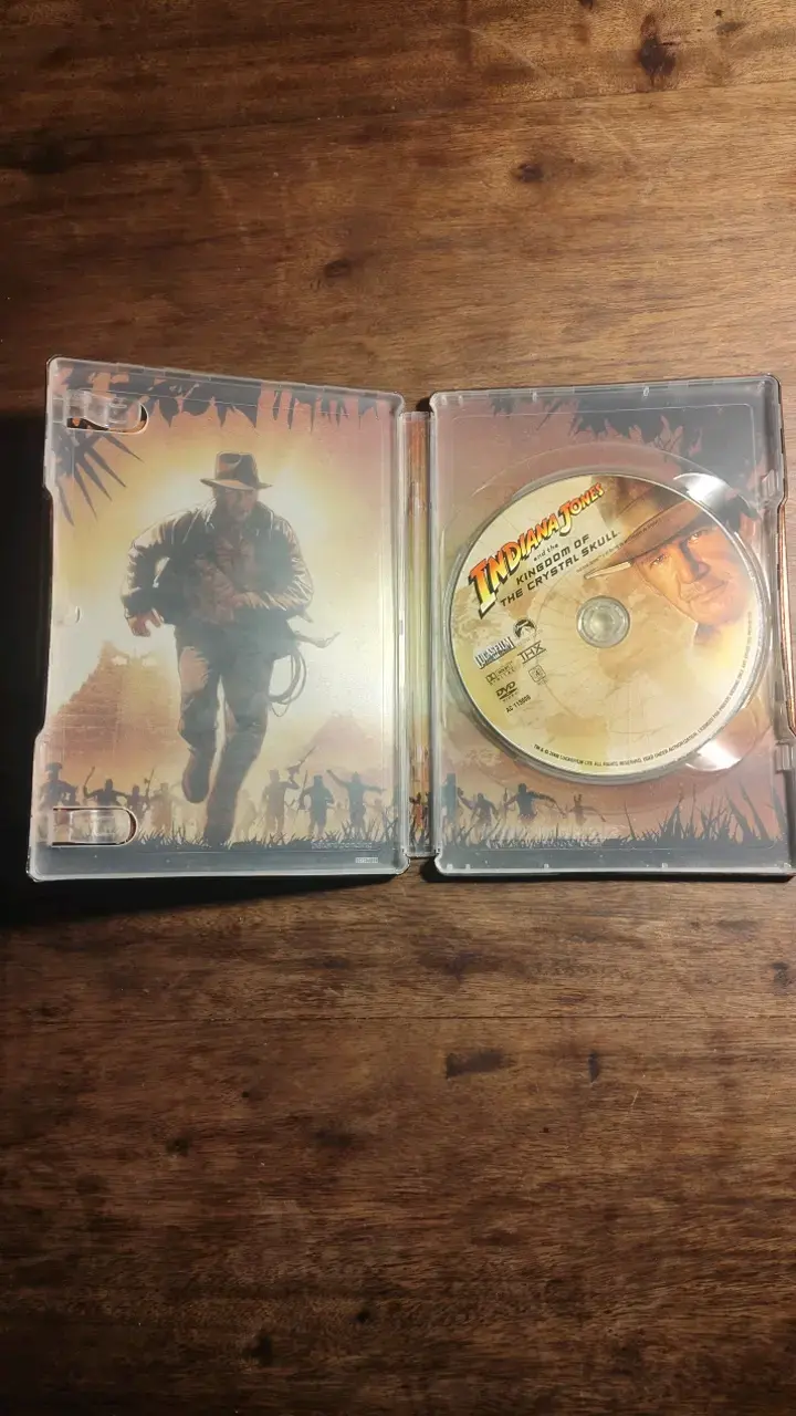 Steelbook Indiana Jones y el Reino de la Calavera de Cristal - 2