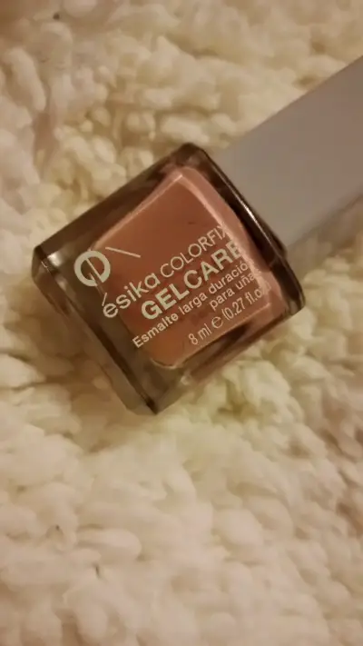 Esmalte de uñas ÉsiKa Colorfix Gel Care Rosa - miniatura 3