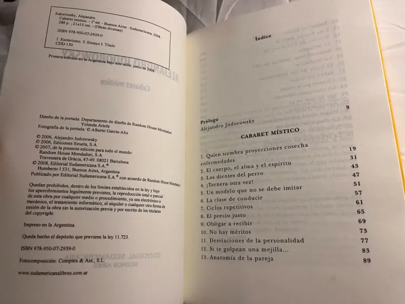 Libro 'Cabaret místico' de Alejandro Jodorowsky - 3