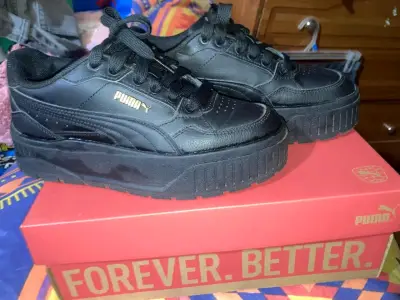 Zapatillas negras Puma deportivas - miniatura 5