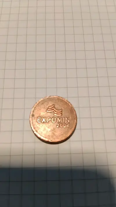 Moneda coleccionable Outokumpu cobre - miniatura 2