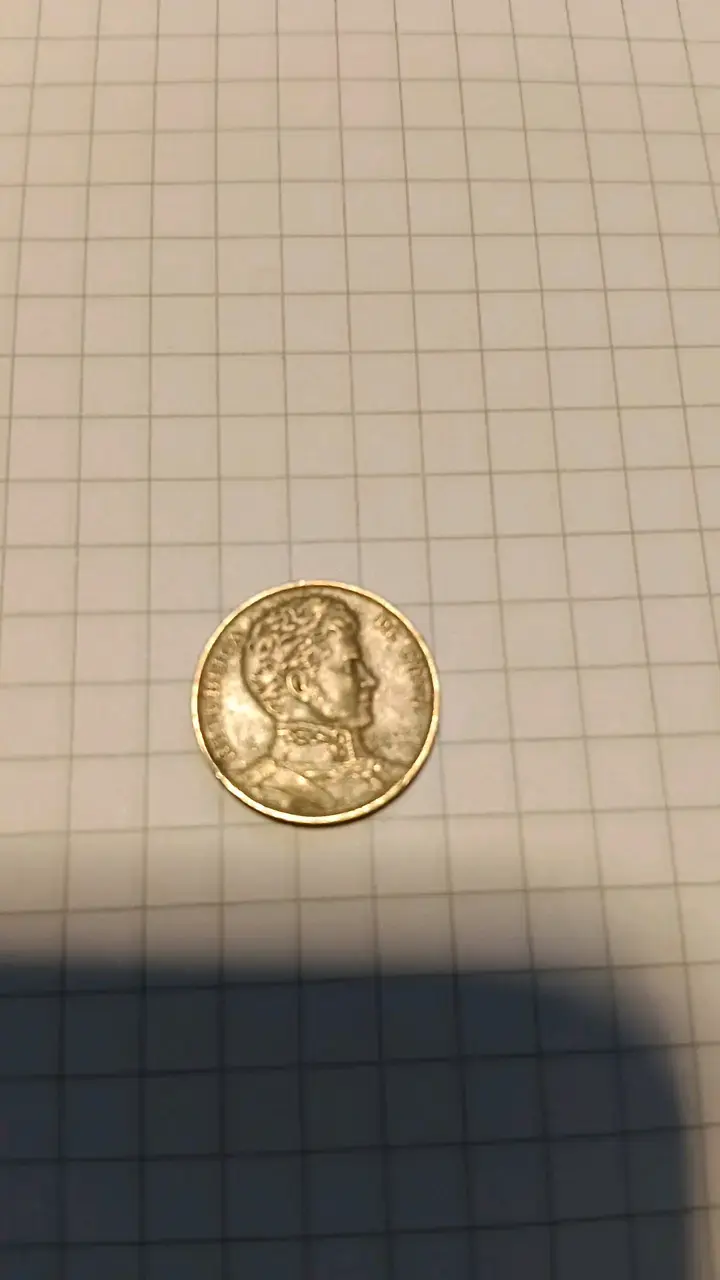 Moneda de 1 peso chileno de 1980 - 2