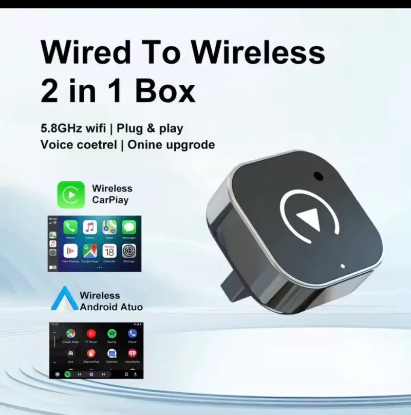 Adaptador inalámbrico CarPlay para auto - 4