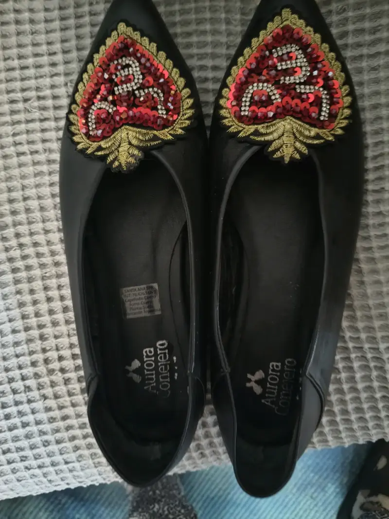 Zapatos planos Aurora Conejero con bordado - 2