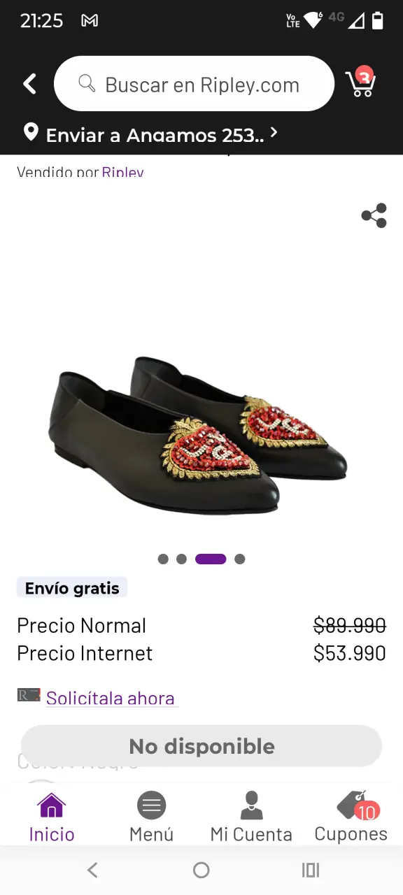 Zapatos planos Aurora Conejero con bordado - 5
