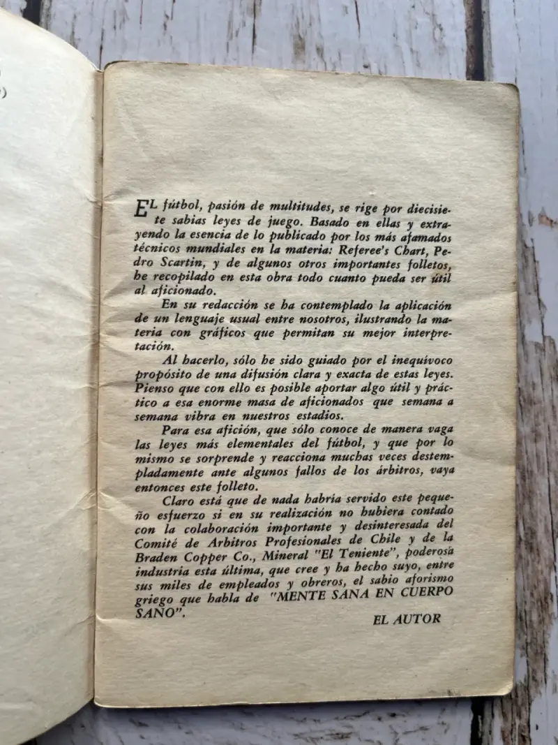 Reglamento del fútbol / Hugo Sainz López / 1956 - 5