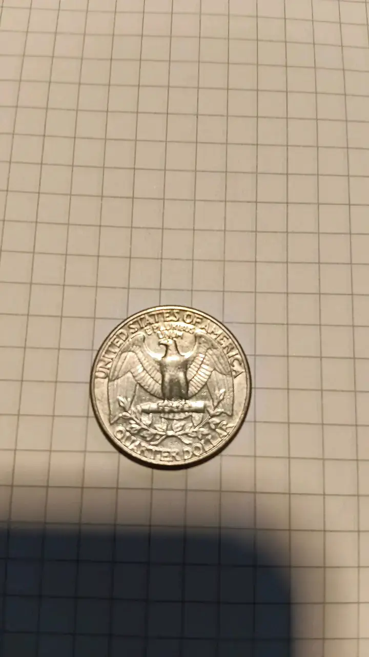 Moneda estadounidense de 25 centavos 1982 - 2