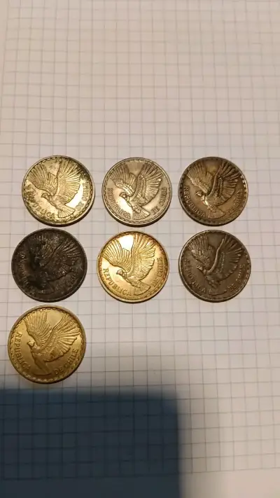 Colección de monedas chilenas antiguas - miniatura 1