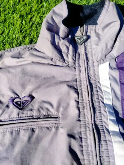 Chaqueta niña ROXY morada - miniatura 3