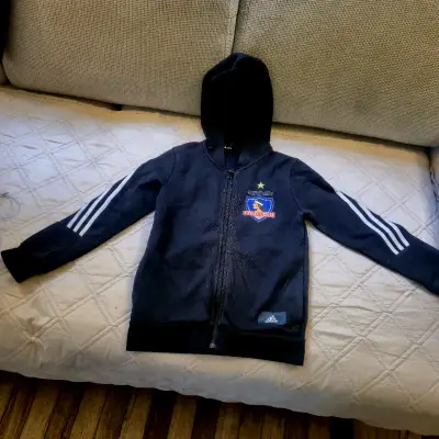 Polerón Adidas Colo Colo con capucha niño - miniatura 2