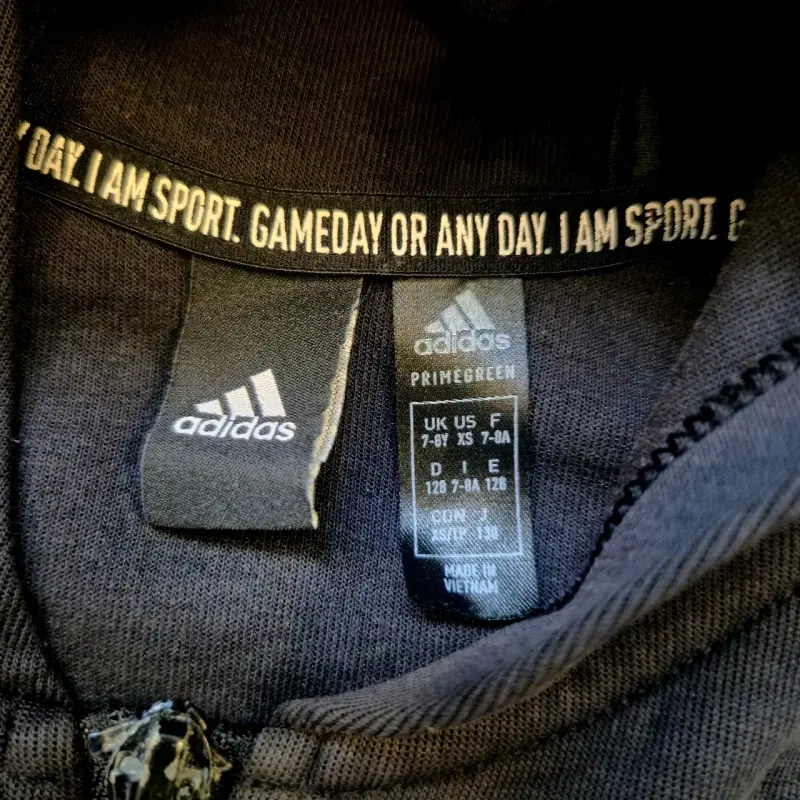 Polerón Adidas Colo Colo con capucha niño - 3