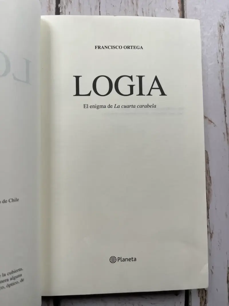 Libro 'Logia' de Francisco Ortega - 3