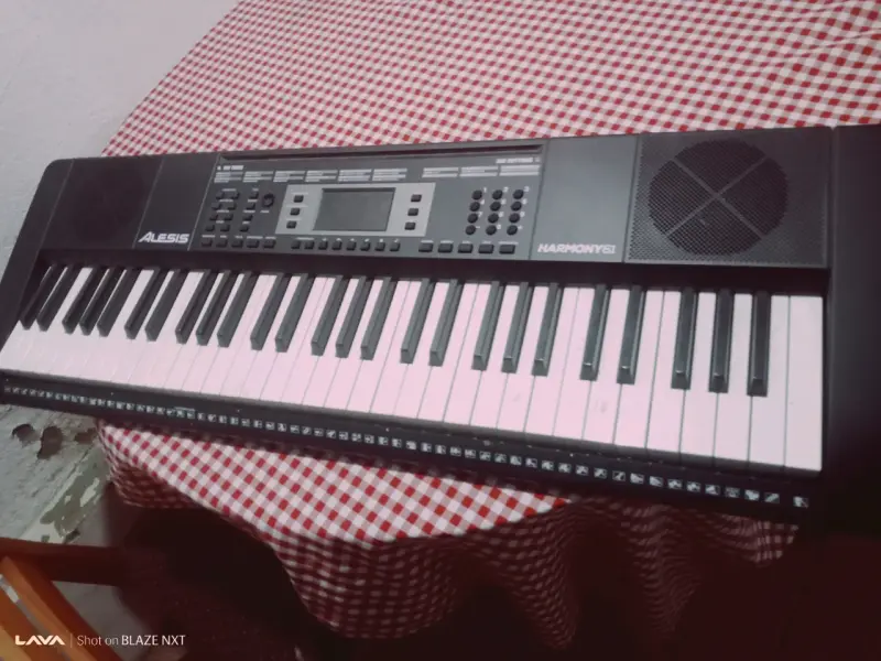Teclado electrónico Alesis Harmony 61 con soporte - 4
