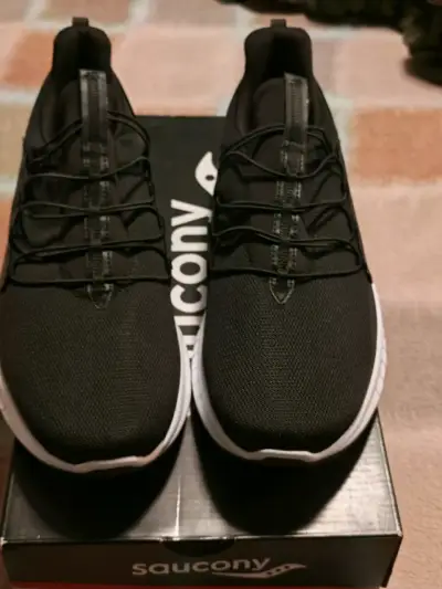 Zapatillas deportivas Saucony negras - miniatura 1