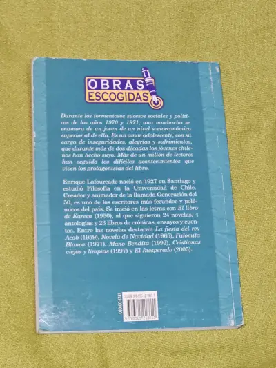 Libro 'Palomita Blanca' de Enrique Lafourcade - miniatura 2