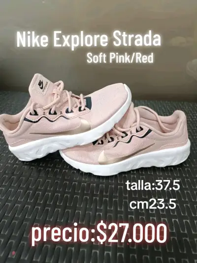 Zapatillas Nike Explore Strada Soft Pink - miniatura 1