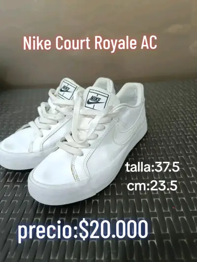 Zapatillas Nike Court Royale AC blancas talla 37.5 - miniatura 1