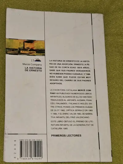 Libro 'La historia de Ernesto' de Mercè Company - miniatura 2