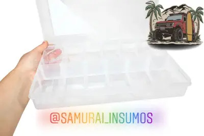 Caja Almacenamiento Multiuso Mediano 12 Divisores - miniatura 5