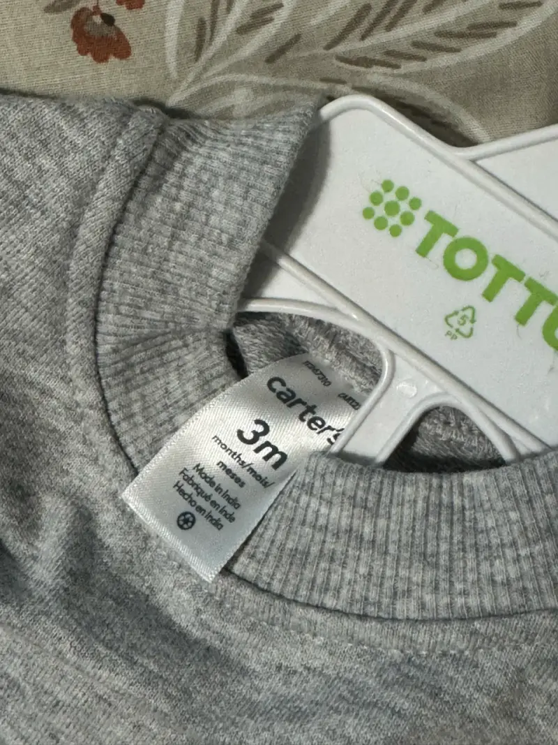 Conjunto carter’s bebé gris - 5