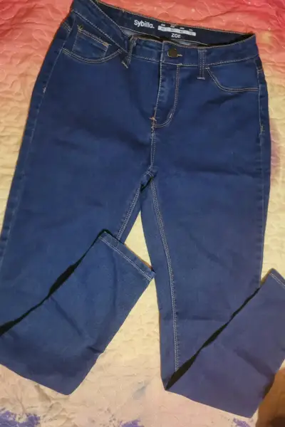 Jeans azul Sybilla Zoe para mujer - miniatura 1