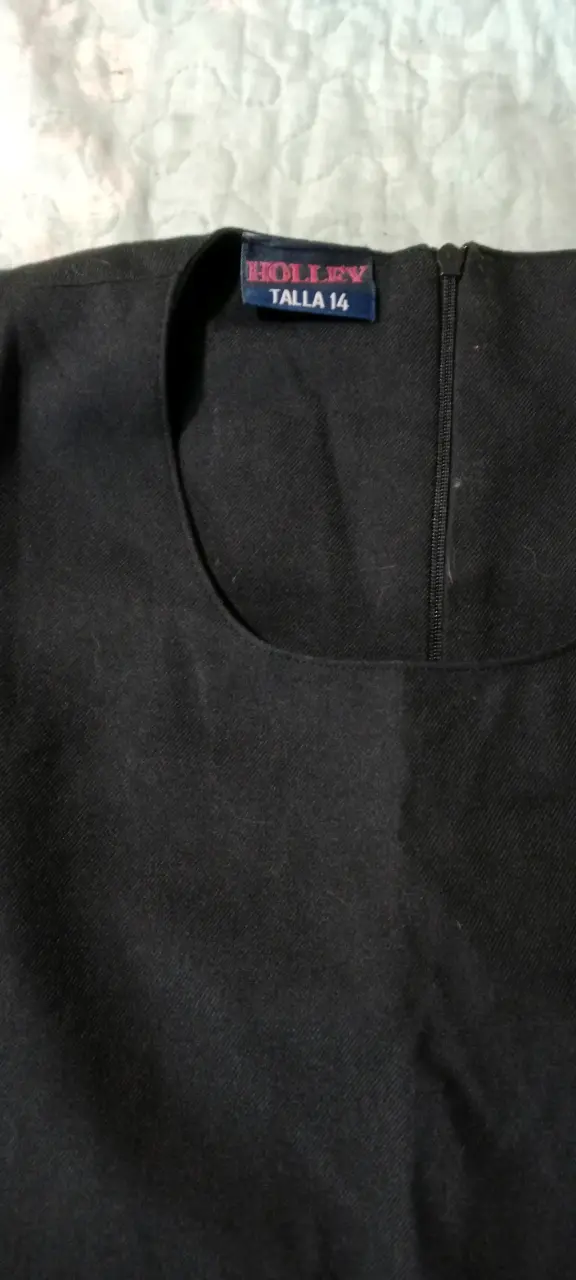 Vestido negro sin mangas talla 36 - 3