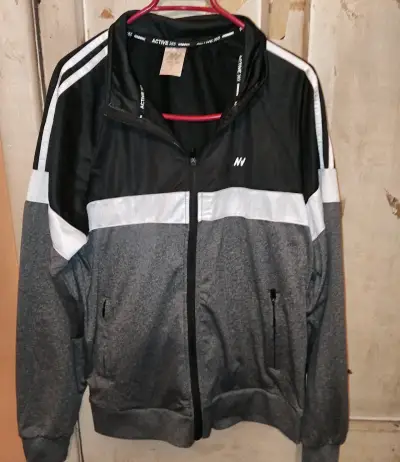 Chaqueta deportiva verde Erima - miniatura 3