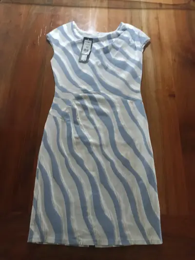 Vestido a rayas azul y blanco Craghoppers - miniatura 1