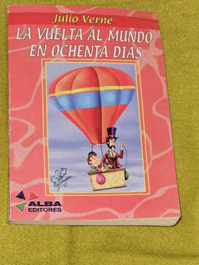 Libro 'La vuelta al mundo en 80 días' de Julio Verne - miniatura 1