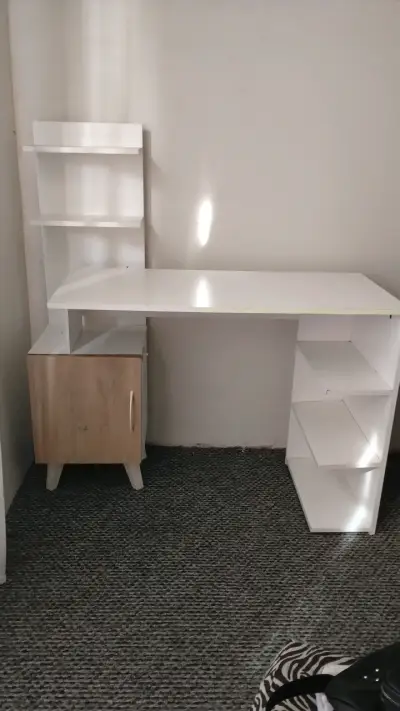 Columpio de jardín con toldo azul - miniatura 4