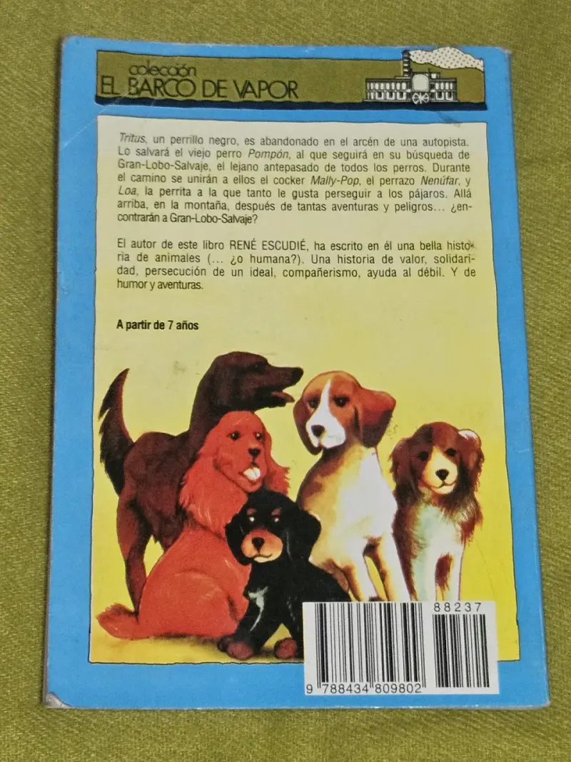 Libro Gran-Lobo-Salvaje de René Escudié - 2