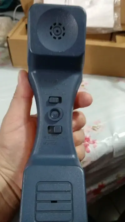 Probador de línea telefónica amarillo - miniatura 6