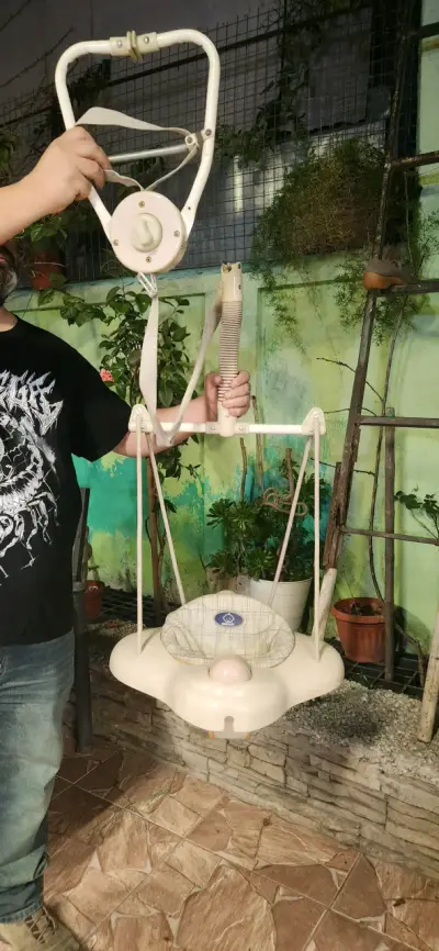 Columpio para bebé con soporte ajustable - miniatura 1
