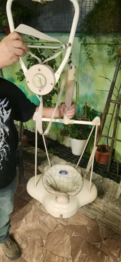 Columpio para bebé con soporte ajustable - miniatura 2