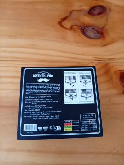Peine guía ajustable Barber Pro para cortapelos - miniatura 3