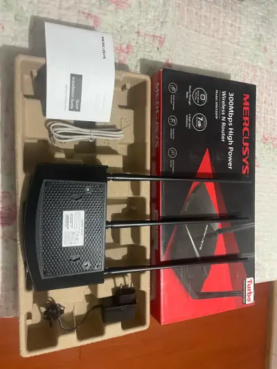 Router inalámbrico Mercusys 300Mbps alta potencia - miniatura 3