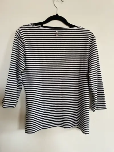 Polera a rayas blancas y negras Marítimo - miniatura 4