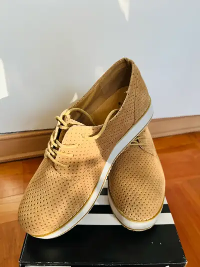 Zapatos plataforma de gamuza - miniatura 1